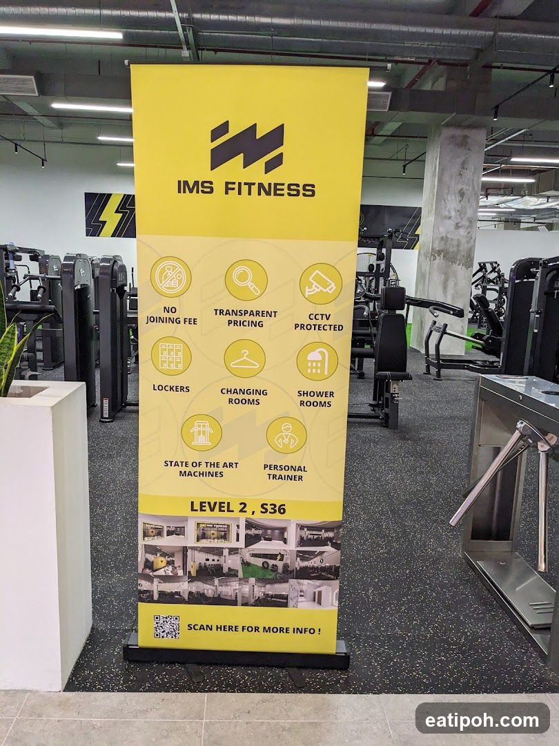 IMS Fitness Promotional Stand