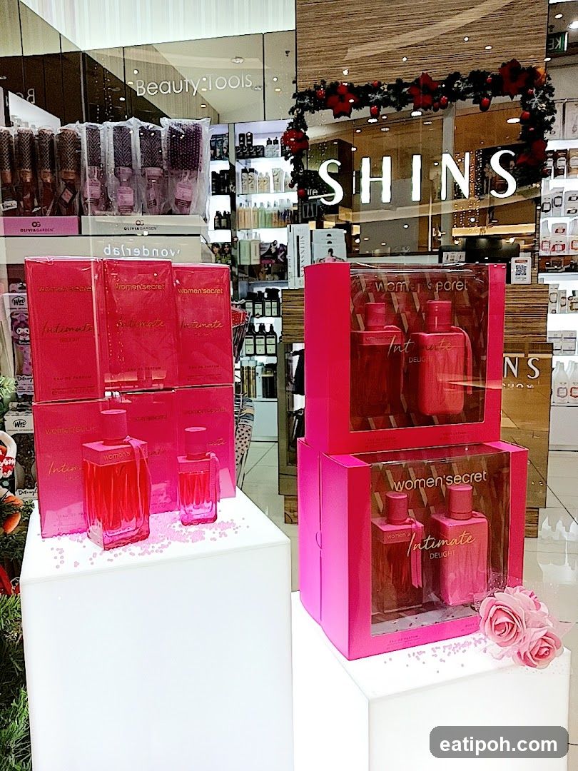 Retail Display in Beauty Store