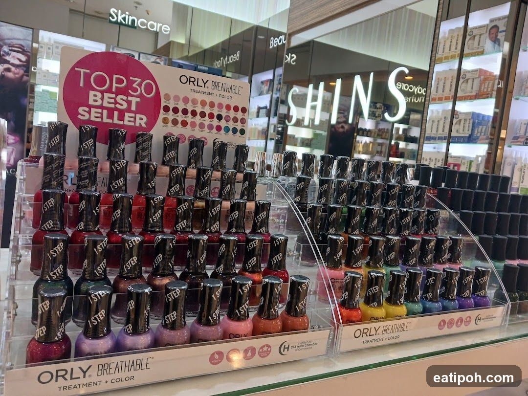 Orly Nail Polish Display
