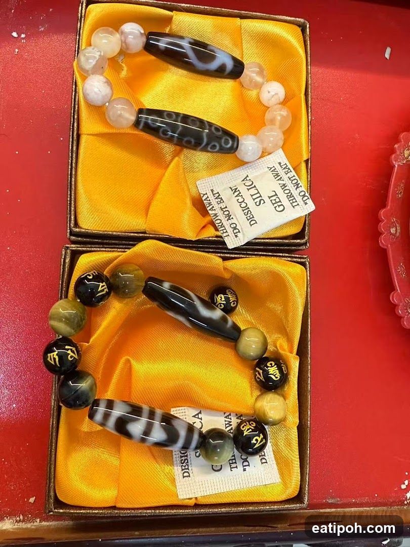 Bead Bracelets in Display Boxes
