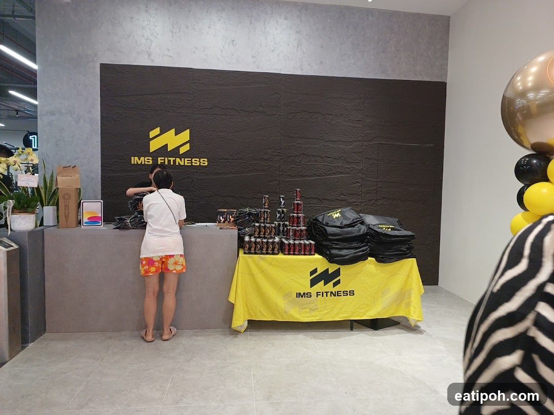 IMS Fitness Interior Counter Area
