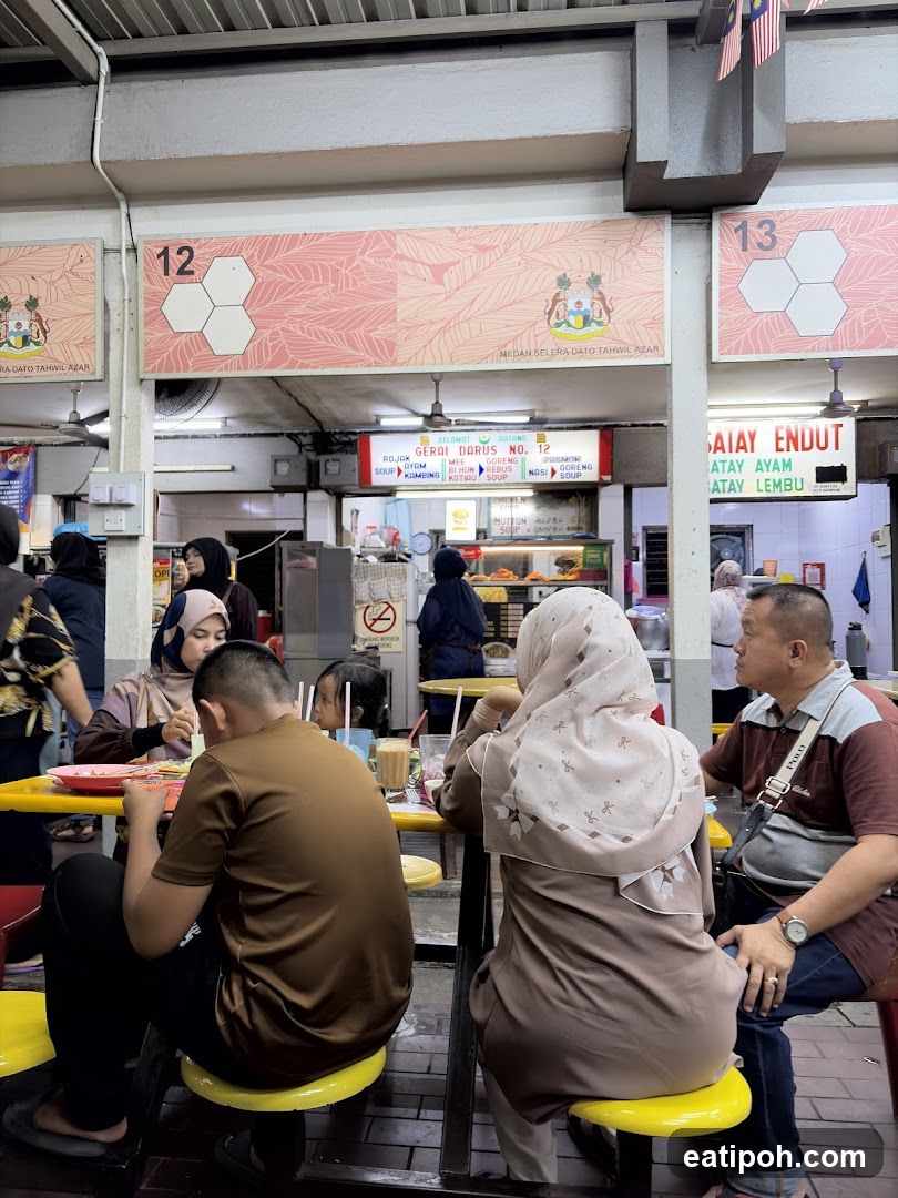 Food stall interior at Medan Selera Dato' Tahir Azar
