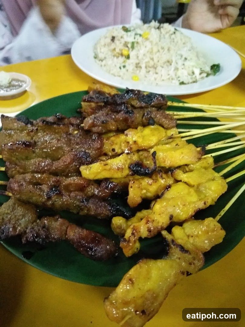 Food served at a restaurant
