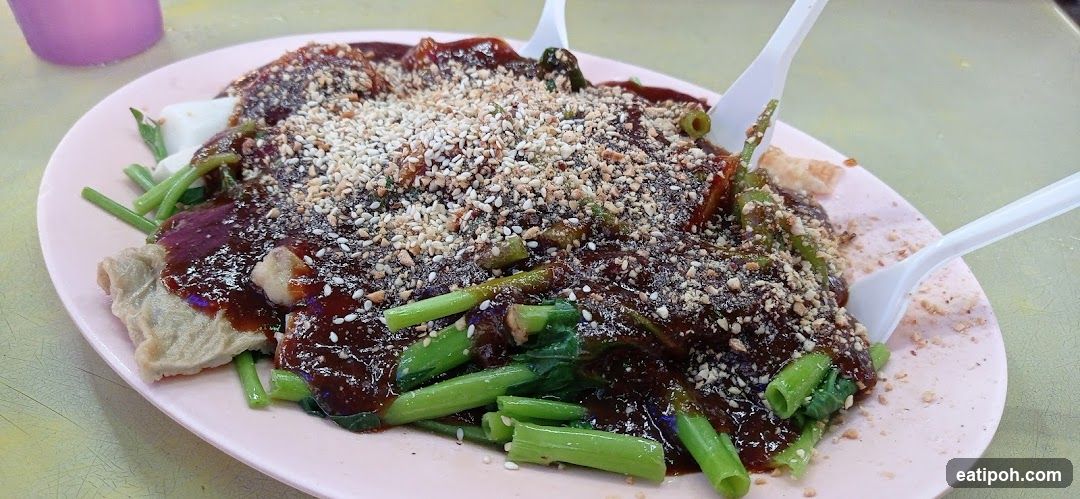 Food dish on plate