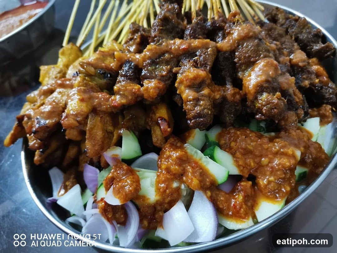 Sate dish