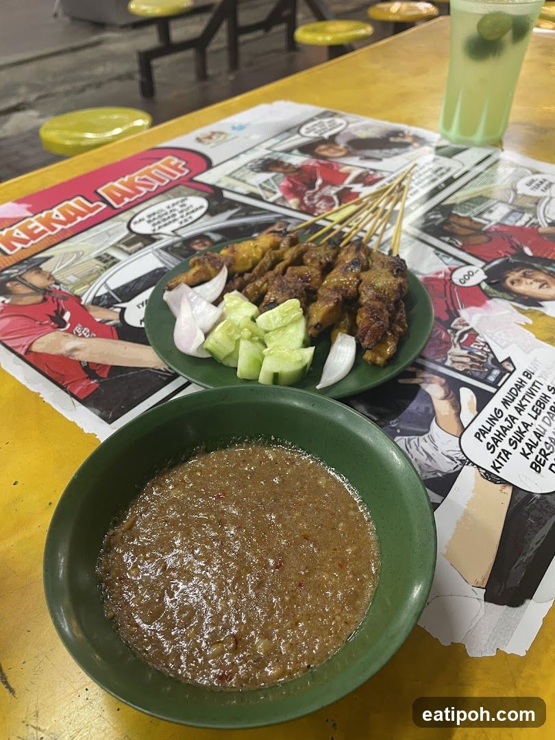 Food and Ambience at Street Stall