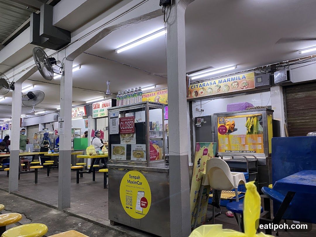 Food court interior