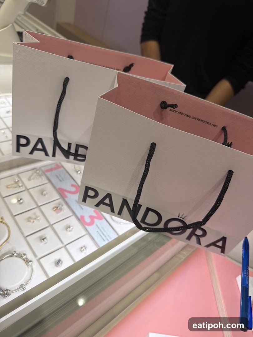 Pandora Store Interior