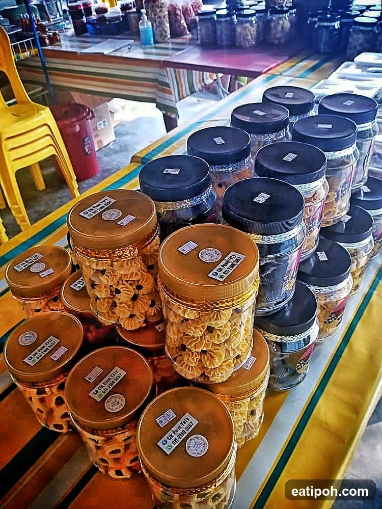 Market stall display
