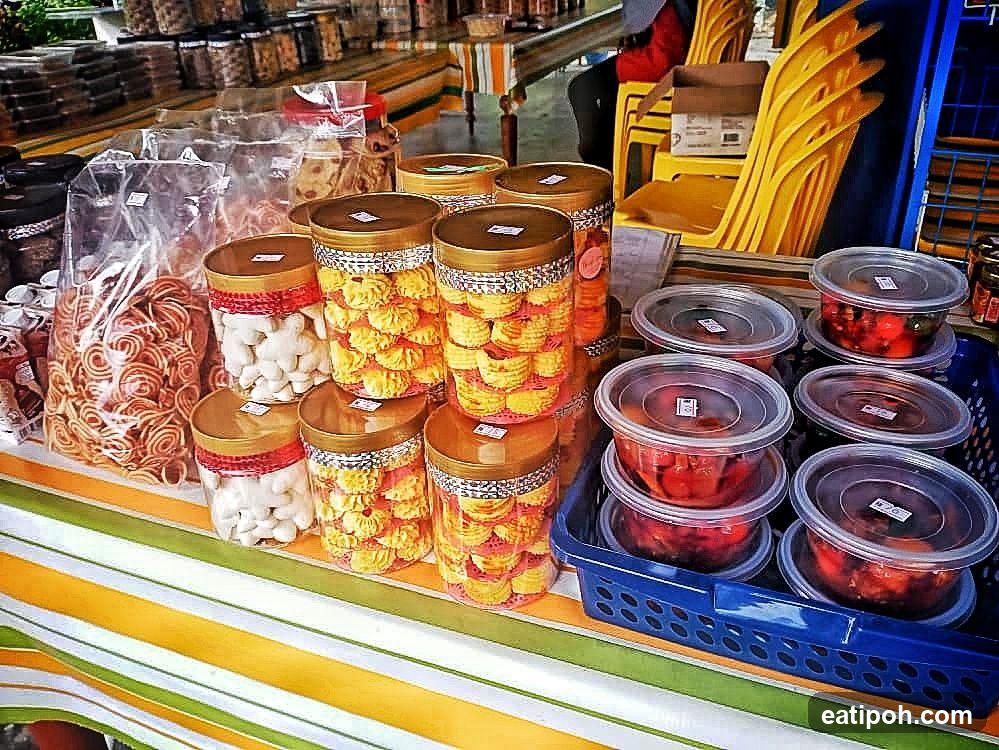 Market stall display