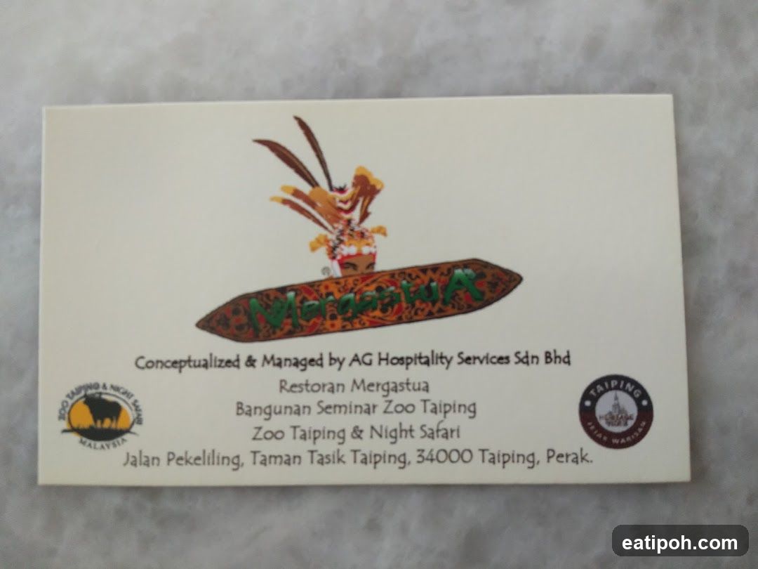 Restoran Mergastua Business Card