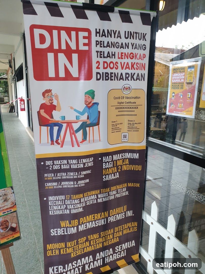 Dine In Promotion Poster