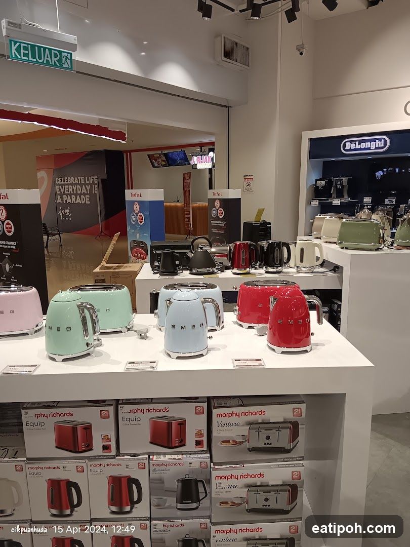 Electronics Store Interior