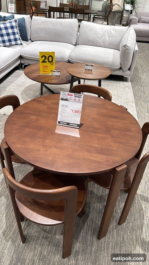Interior furniture showroom