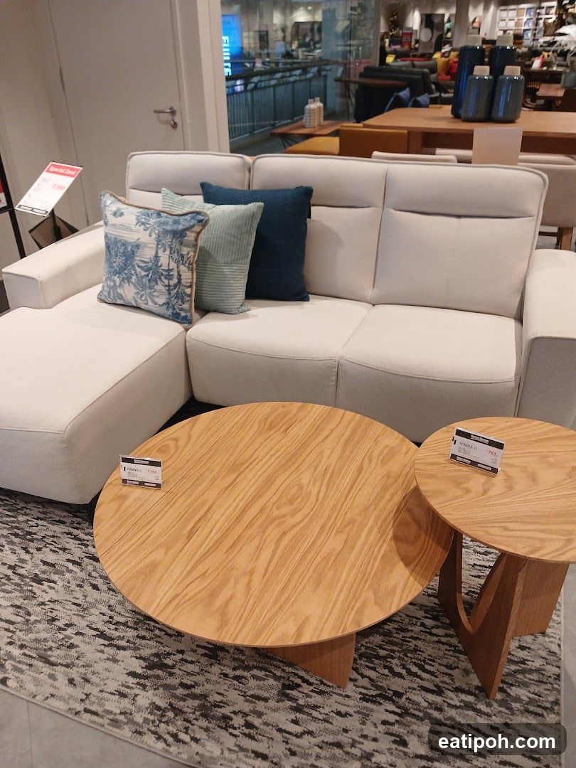 Interior furniture display