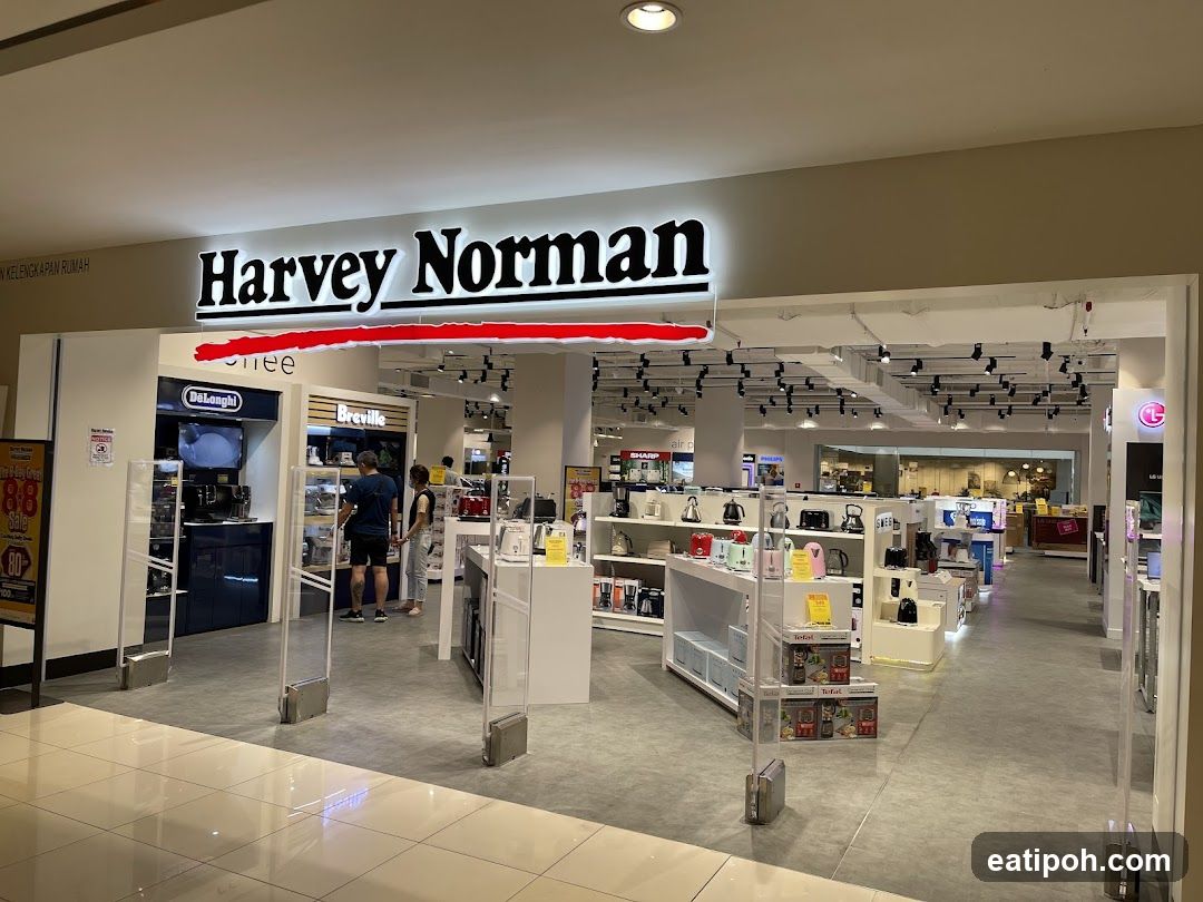 Harvey Norman Store Interior