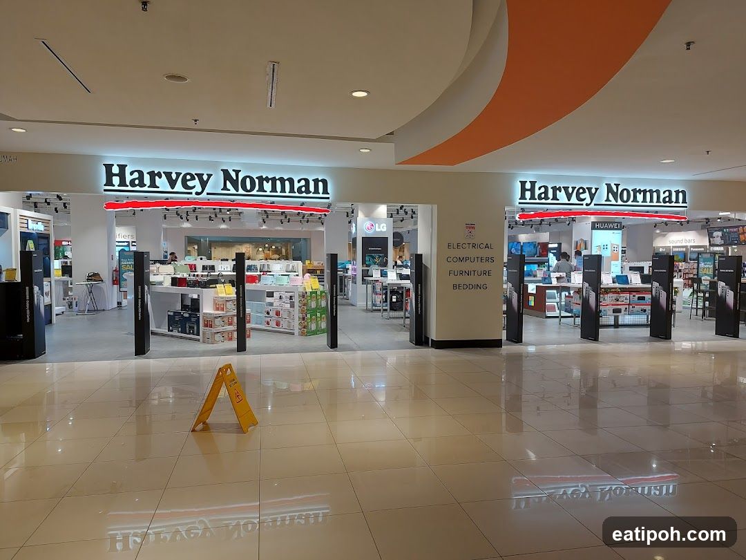 Harvey Norman Store Interior