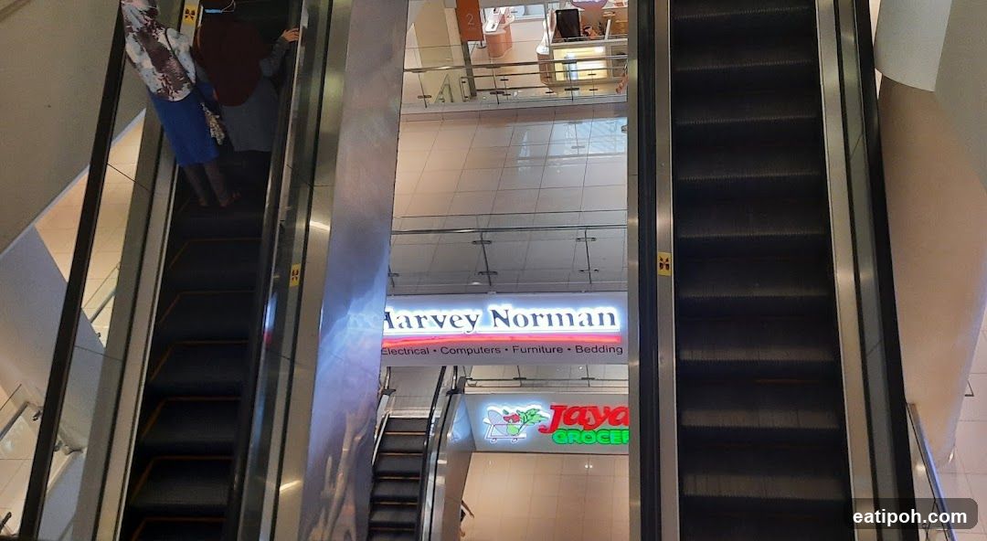 Shopping Mall Interior View