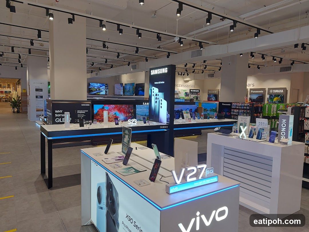 Electronics Store Interior