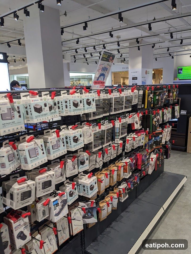 Electronics Store Interior