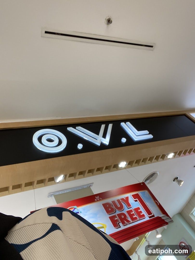 O.V.L. Store Interior Signage