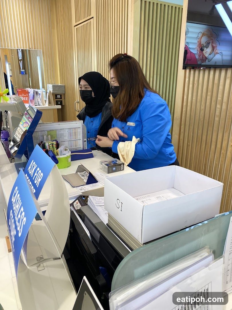 Store Counter Interior
