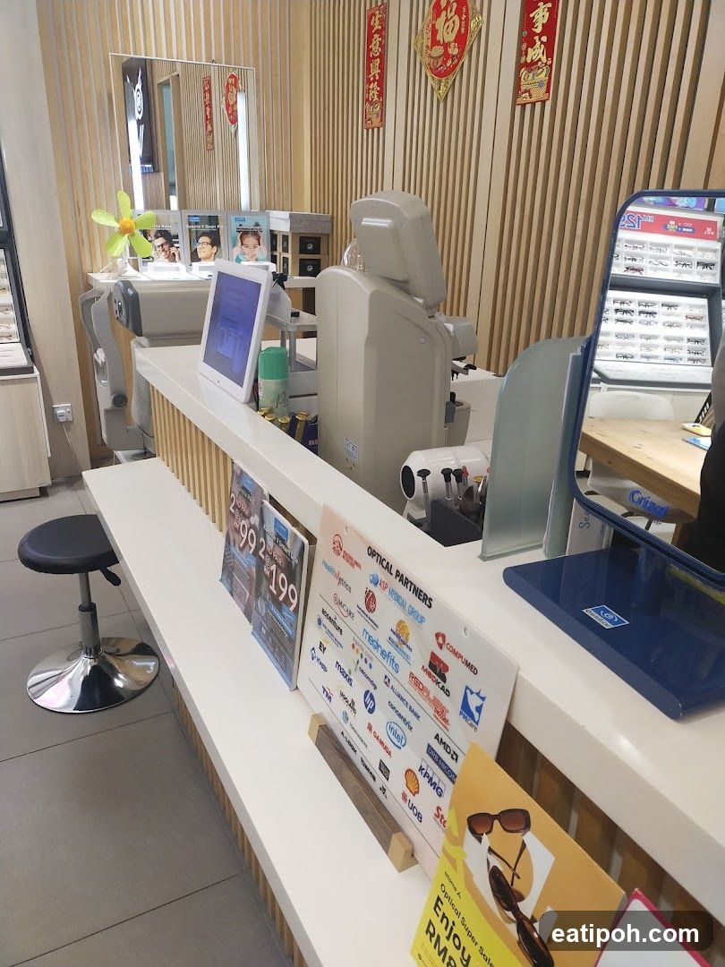 Optical Store Interior