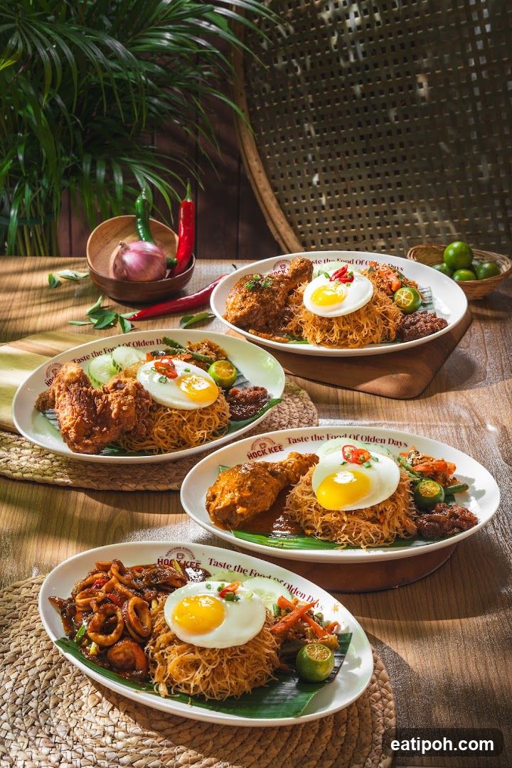 Hock Kee Noodles Display