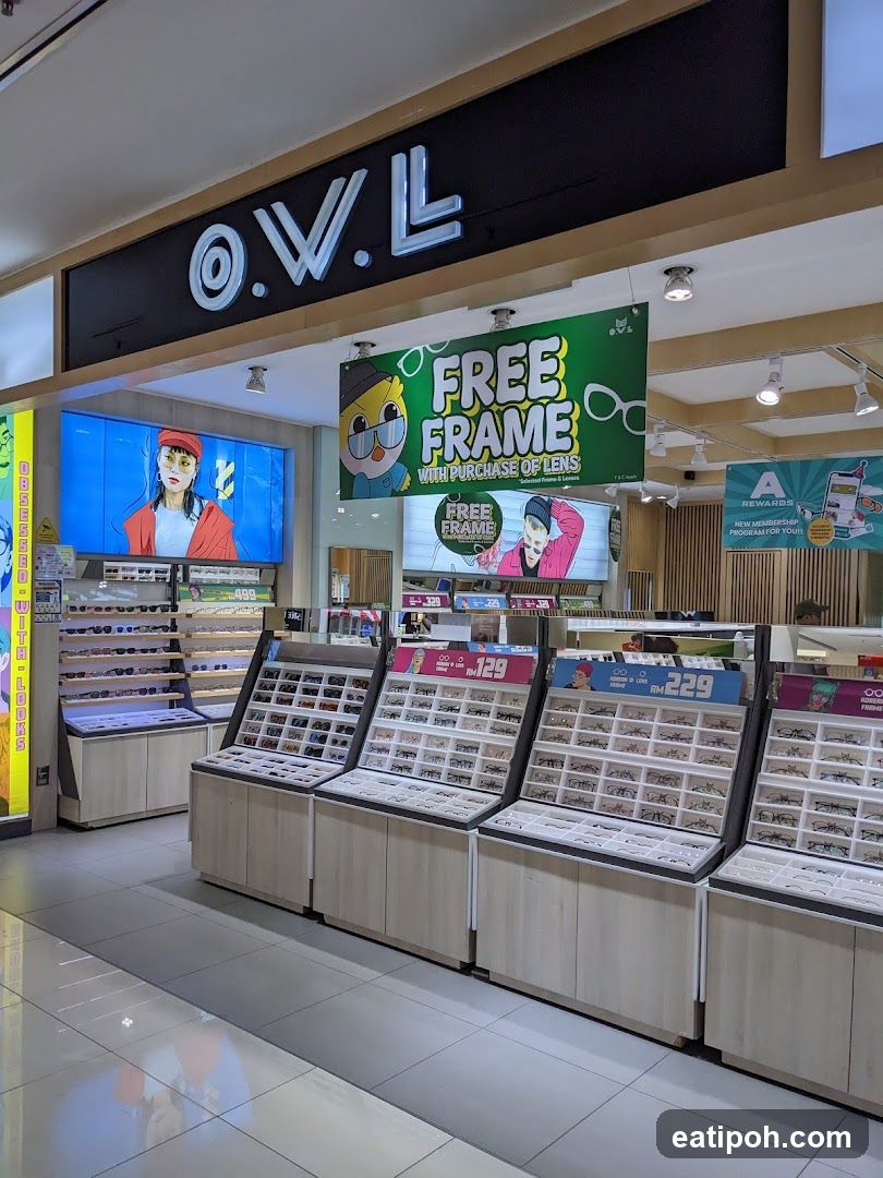 O.V.L. Eyewear Store Interior