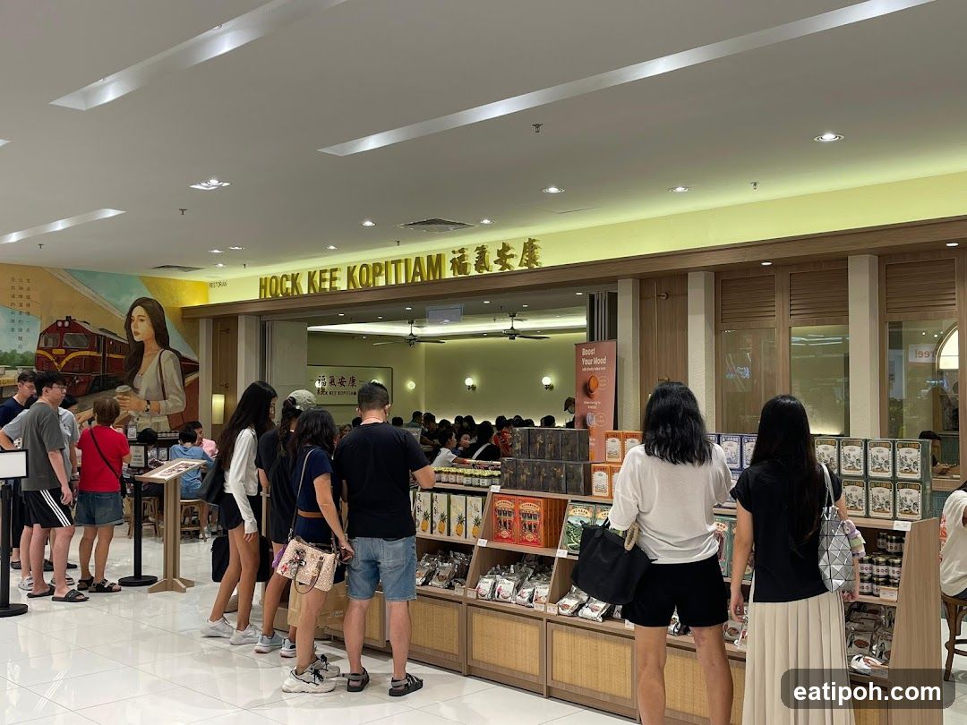 Hock Kee Kopitiam storefront interior view