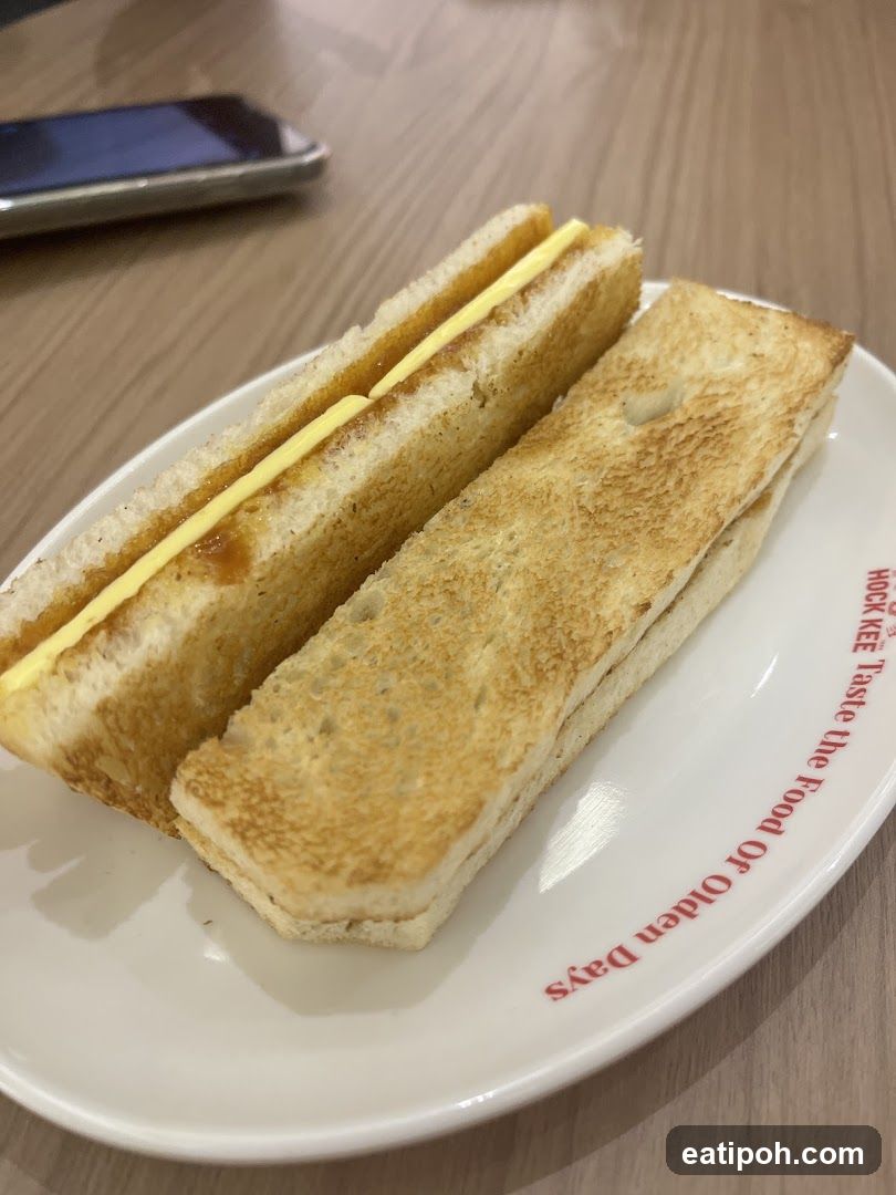 Toasted Sandwich on Plate