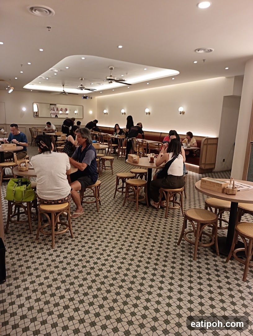 Interior of a café or restaurant