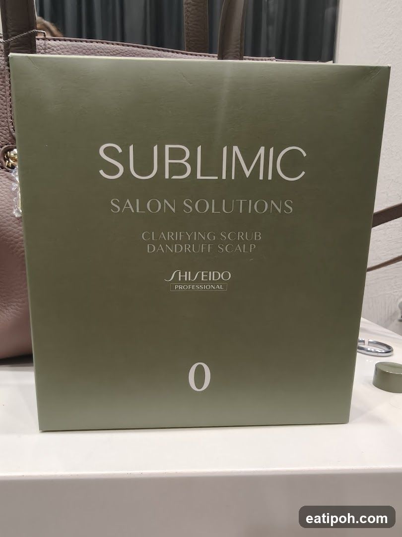 Shiseido Salon Solutions Product Box