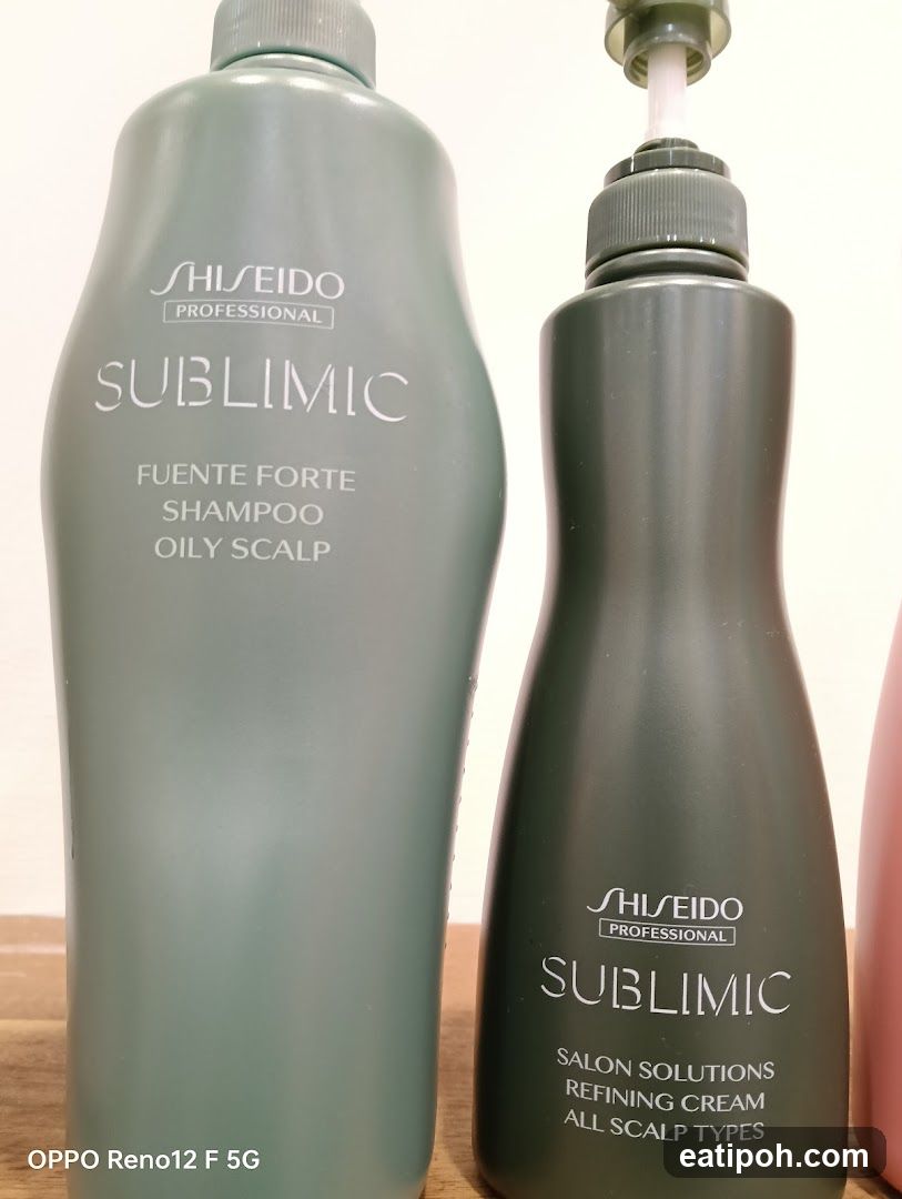 Shiseido Sublimic Hair Care Products