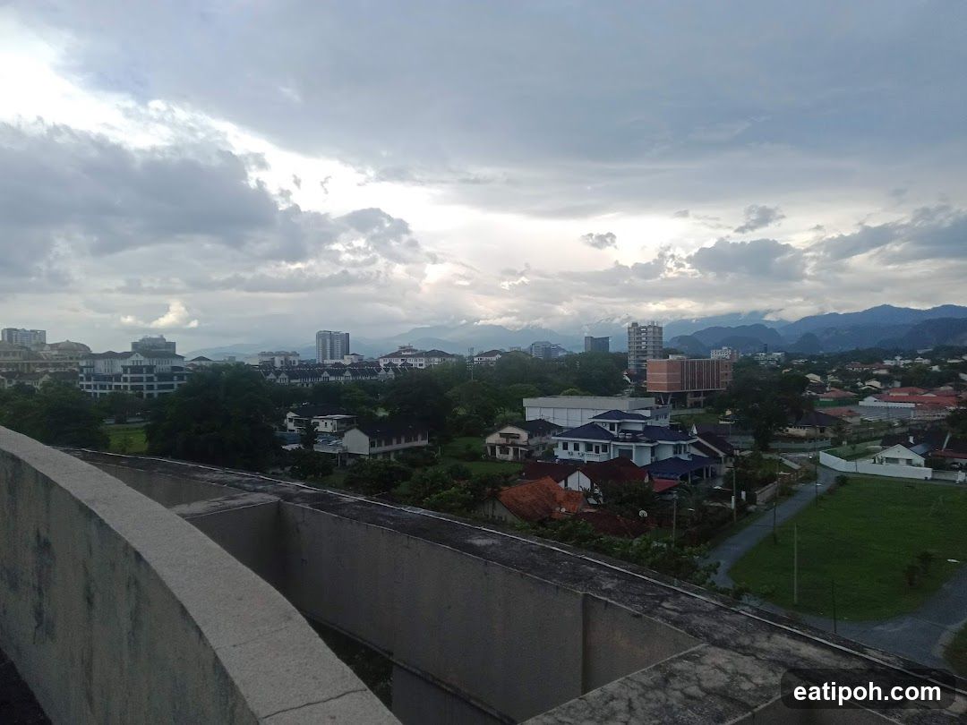 Cityscape View from Elevated Position