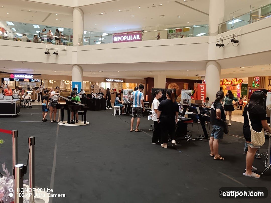 Shopping Mall Interior with Event Setup