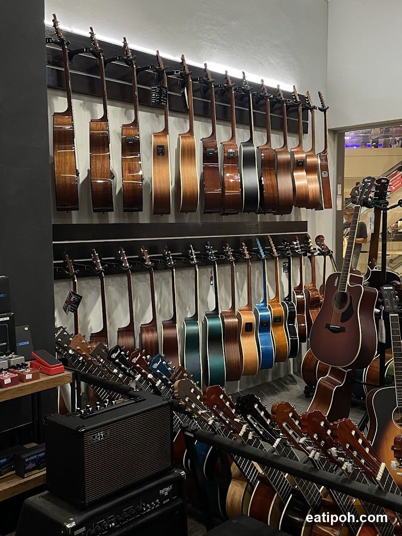 Guitar Store Interior
