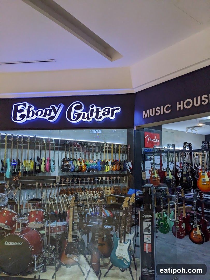 Ebony Guitar Storefront
