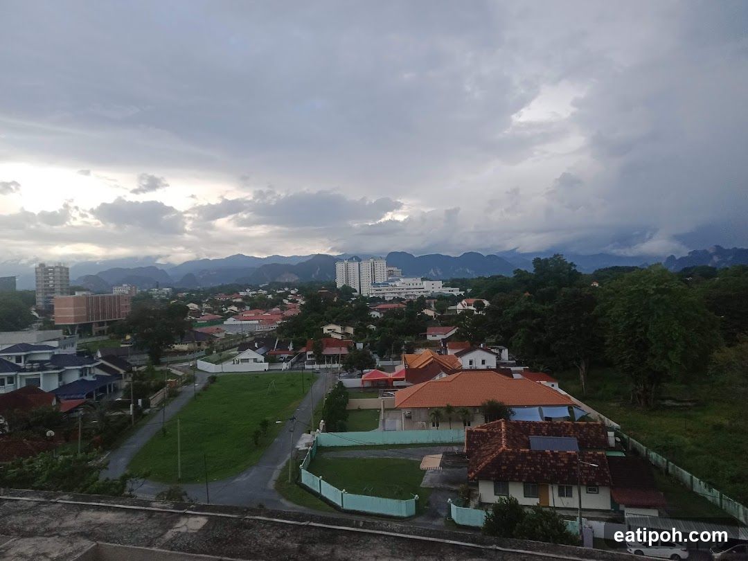 Urban Landscape with Mountains