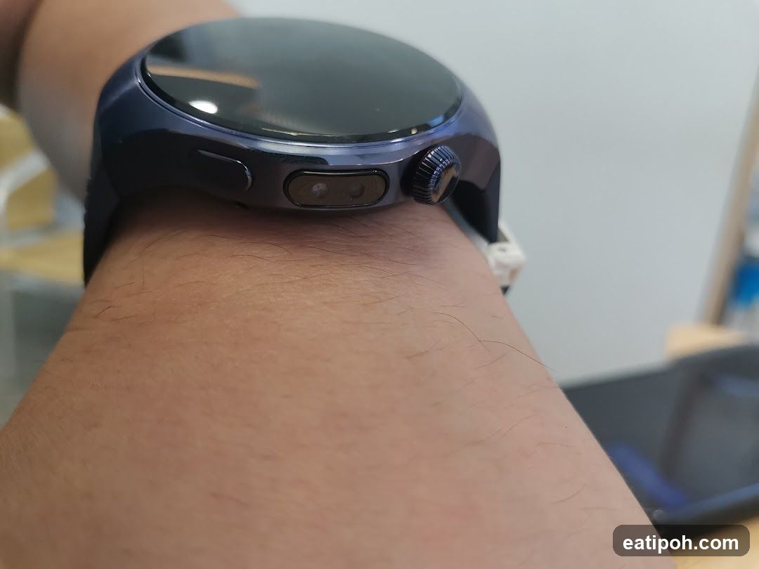 Smartwatch on wrist