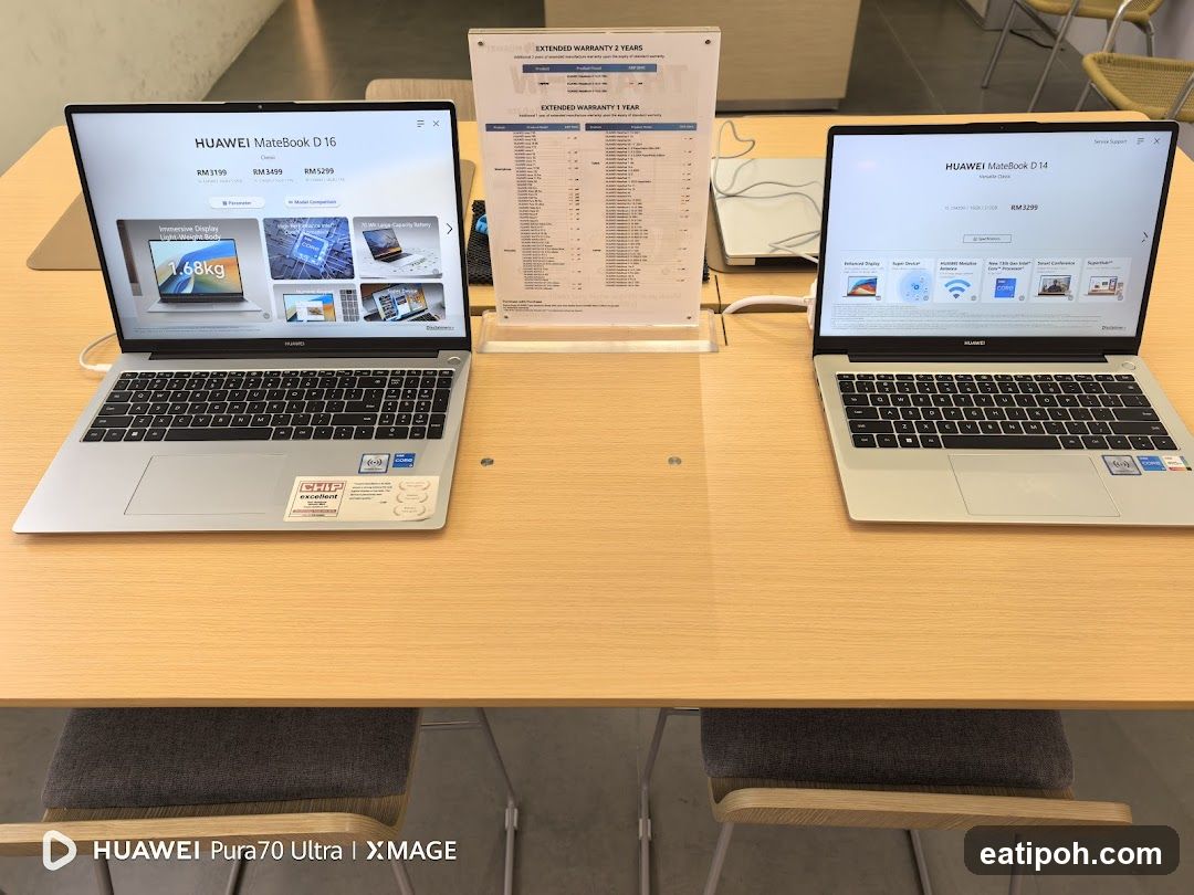 Huawei Laptop Display Table