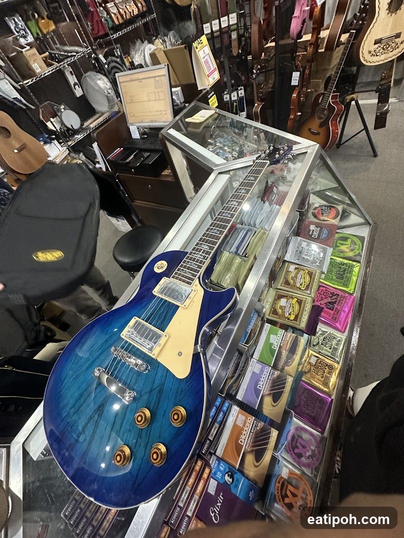 Guitar Shop Interior