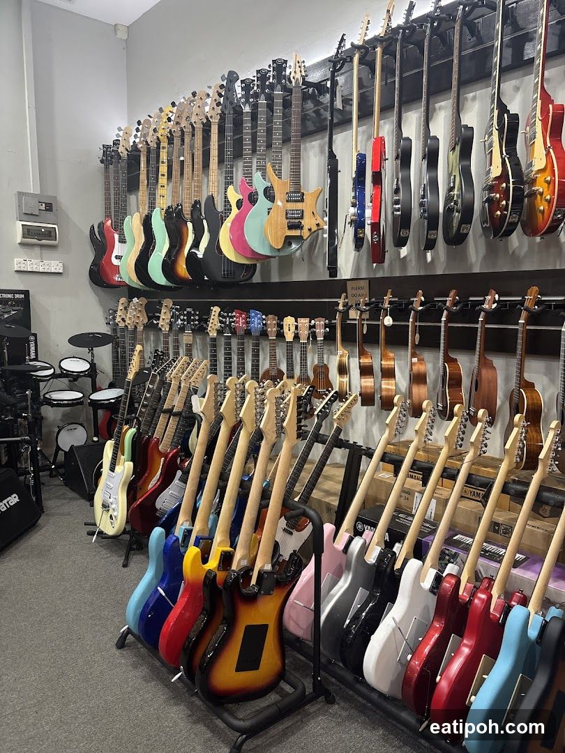 Guitar Shop Interior
