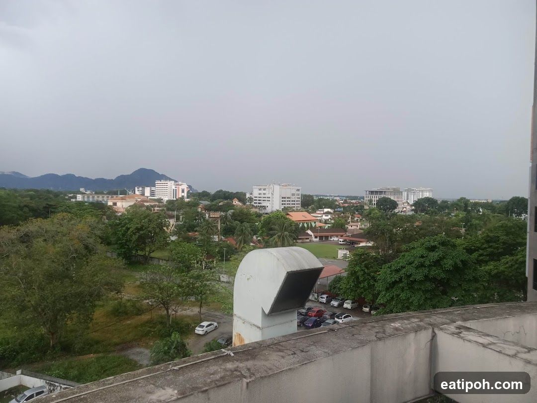 Urban View from Elevated Position