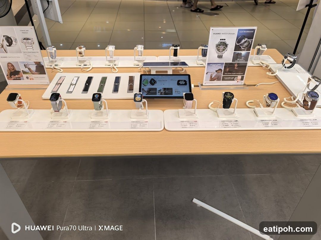 Huawei Watch Display Area