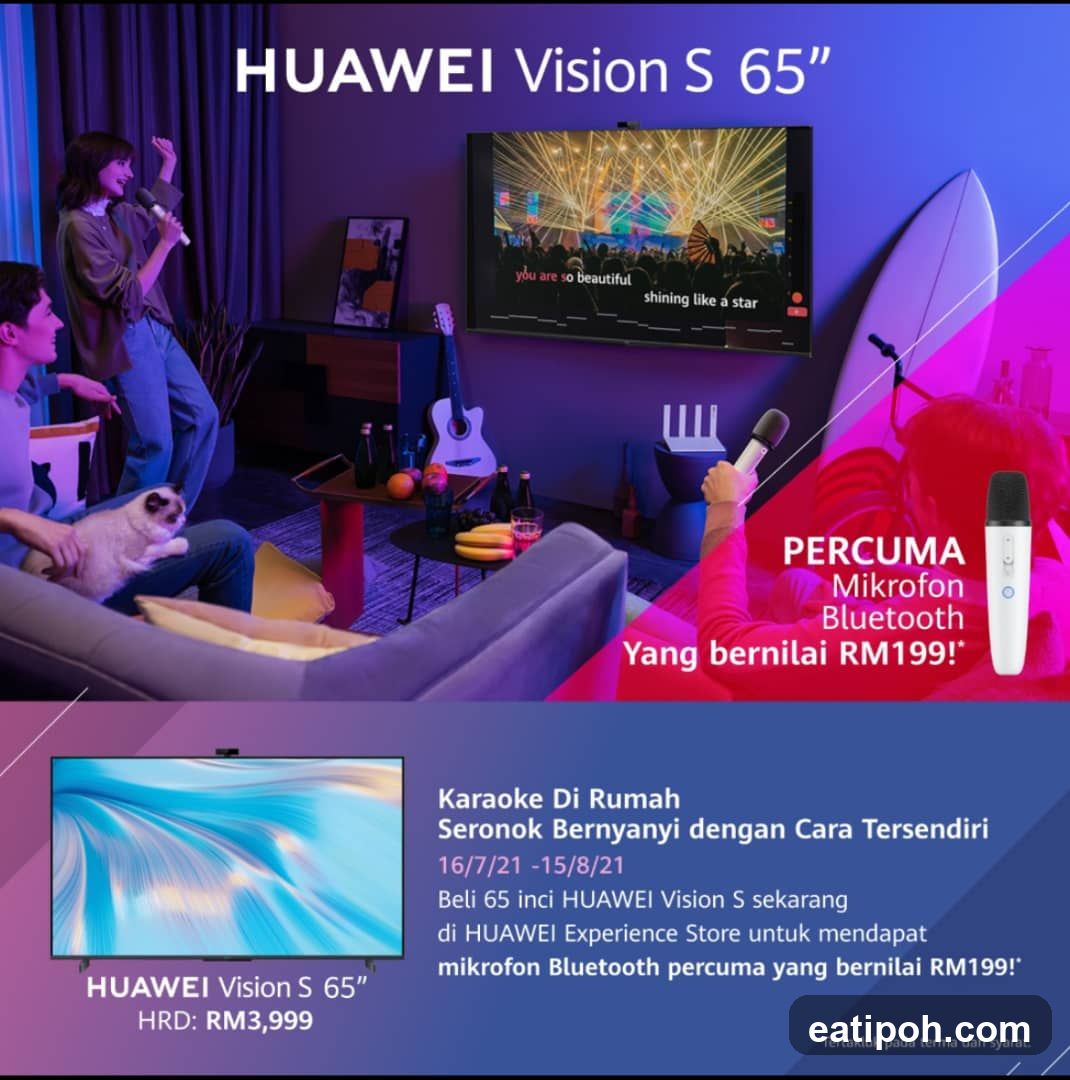 Huawei Vision S 65" Promotion Advertisement
