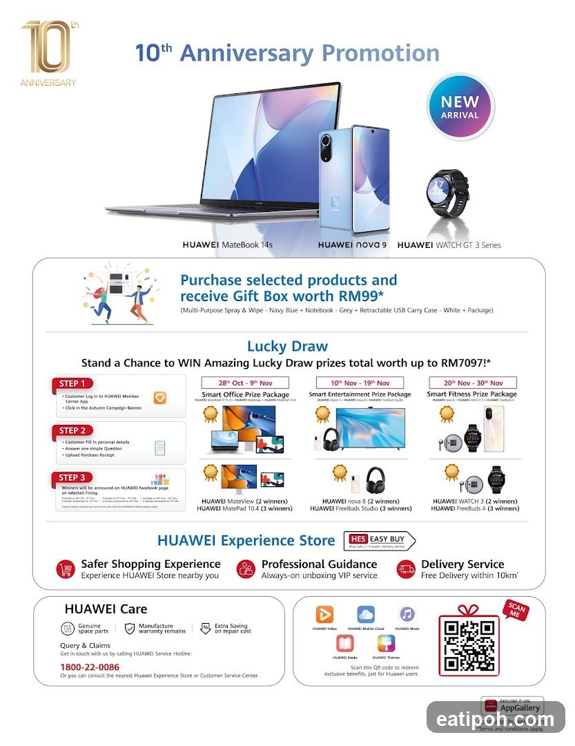 Huawei 10th Anniversary Promotion Poster