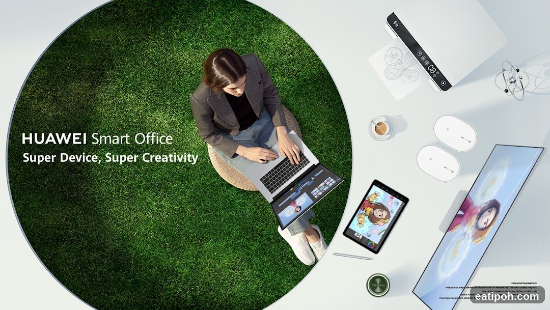 Huawei Smart Office Advertisement