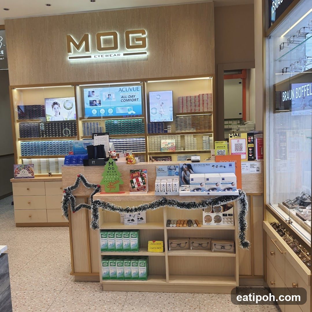 MOG Eyewear Store Interior