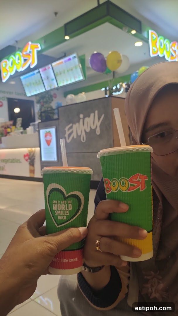 Boost Beverage Shop Interior